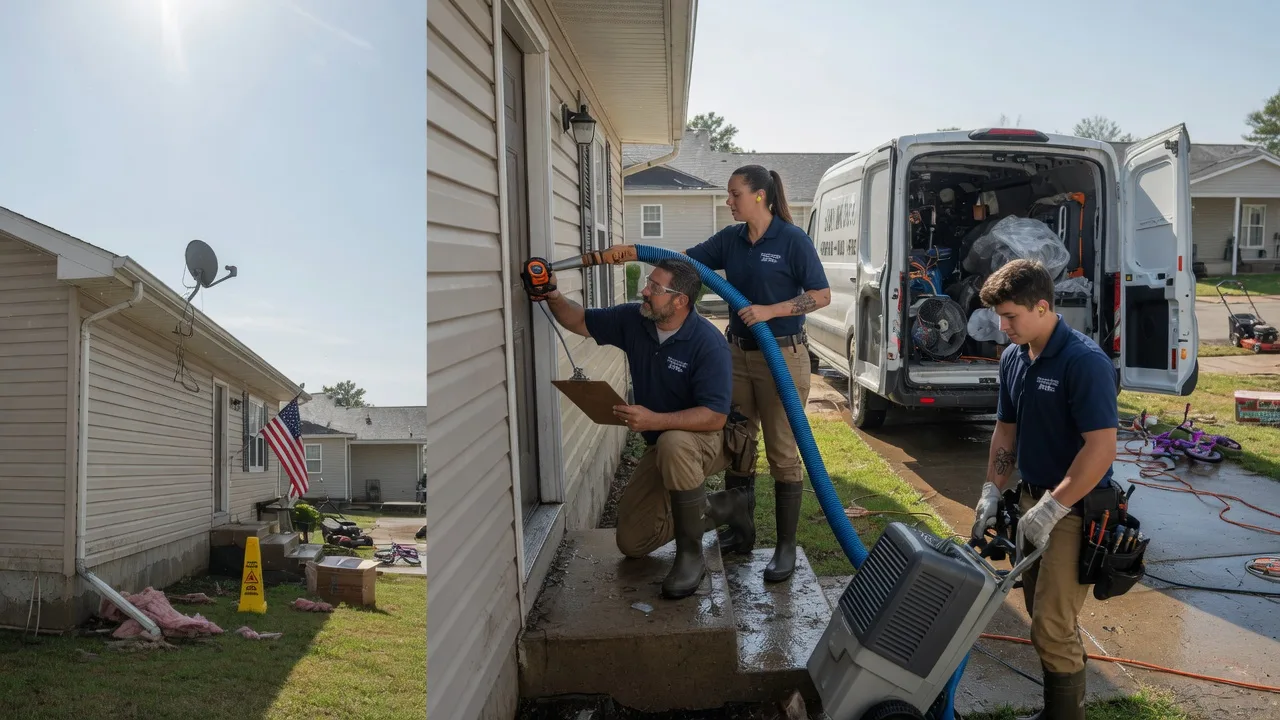 Ceiling Water Damage Restoration in Tyler, AL near me